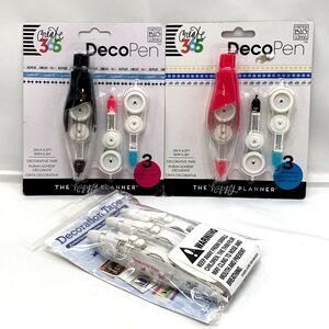 Create 365 The Happy Planner Deco Pens 9 Different Designs Fitness Weather Birds